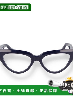 BALENCIAGA 女士眼镜 BB0276O004 AW2023 蓝色 BB0276O