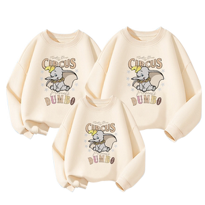 不一样亲子装一家三口四口母子女2024新款高级感秋季卫衣服男童装