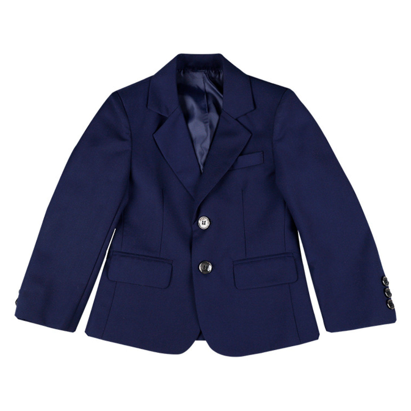 儿童中大童男童女童西装藏青色校服西服英伦外套