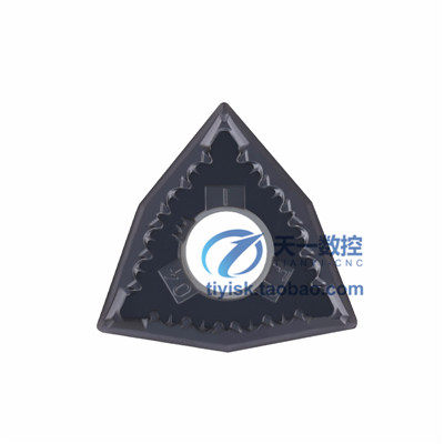 肯纳数控刀片d桃型高硬淬火件钛合金WNMG080404MS 080408MP KC501