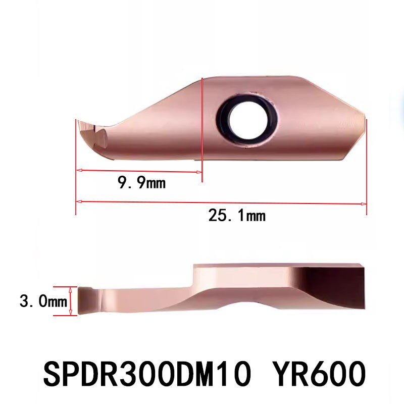 KSPDR小径内孔端面槽刀刀杆大r切深配SPDR150/200/250/300DM10切