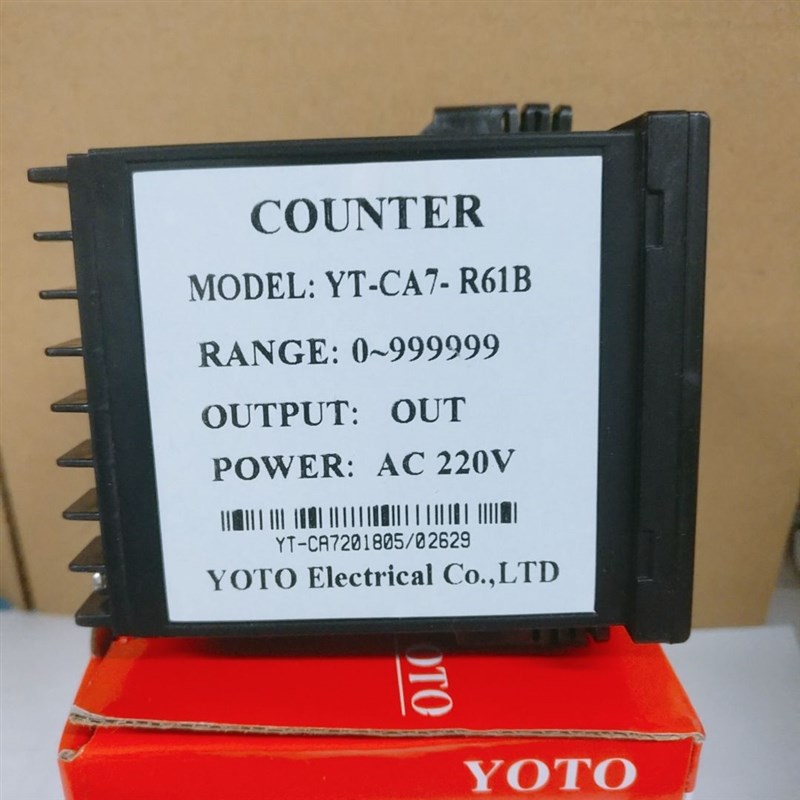 北崎YOTO 数显智能TCN-P61C新款多功能计数器计米器 YT-CA7-R61B