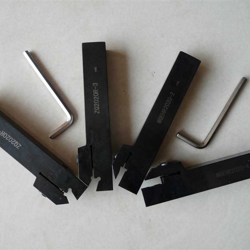 数控切断槽刀ZQ2525R-03/04/05B/ 装克洛伊单头刀片ZQ2020R-3/4/5