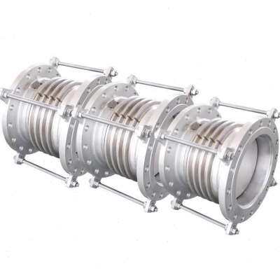 不锈钢补偿器304不锈钢波纹管dn150金属法兰式膨胀节管道伸缩节