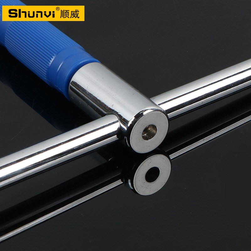 1/2加长杆可换头延长杆万向转换头三用连O接杆扳手T型套筒接杆