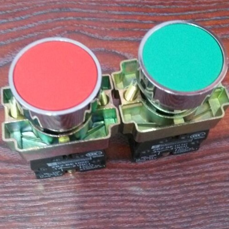 铜触点 品质 平头复位 XB2-BA31C  42C 22VMM 控按钮开关