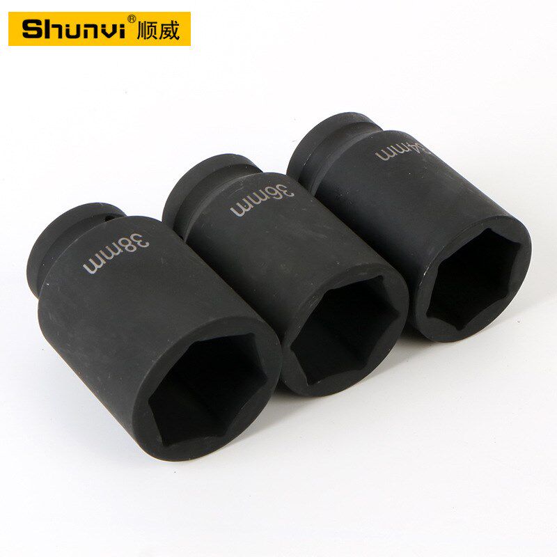 风炮套筒3/4寸80mm重型套筒头子电动气动风T动六角机汽修工具