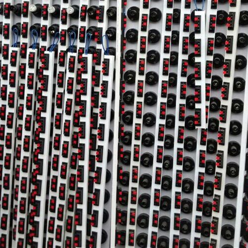 LED试灯老化架 音箱夹子 200cm测试老化条  测试天花灯