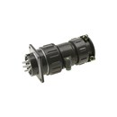 P28圆形航空插头连接器对接弯式 2芯4芯6芯7U芯电源插头插座