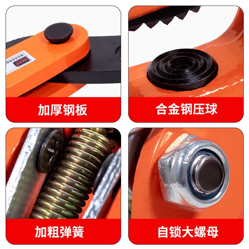 横吊钢板起重钳竖吊L型钢板钳夹吊钳钢板装卸钩1T吨3t5吨钢板夹