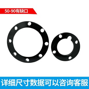 PE电熔法兰根i盘全新料下水管钢丝网骨架管件法兰活套钢片管道配