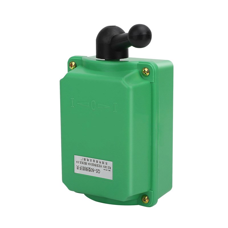 防雨倒顺开关QS-15 15A防水型倒顺开关 转换开L关 组合开关 30A 6