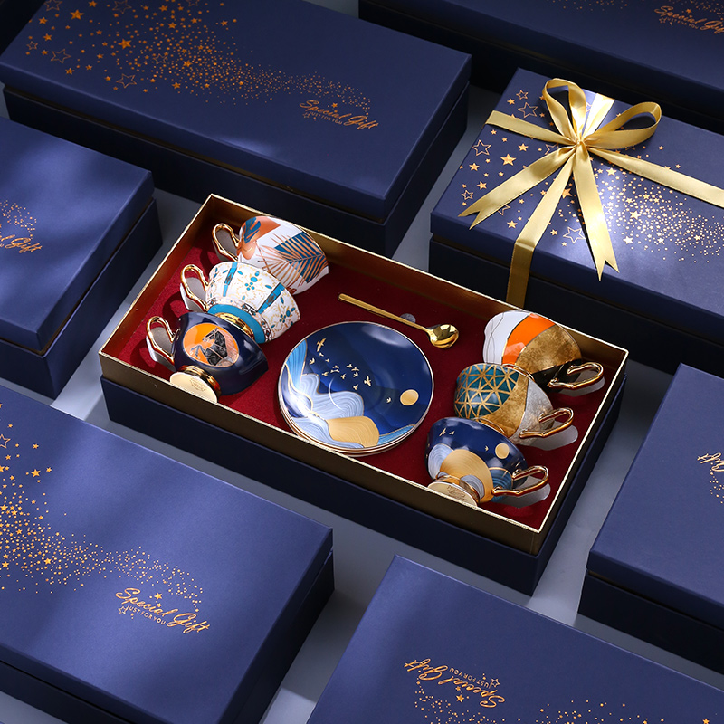 咖啡杯碟套装轻奢高档商务礼物