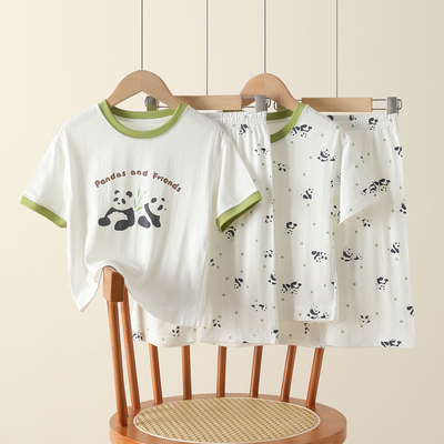 儿童夏季薄款家居服套装
