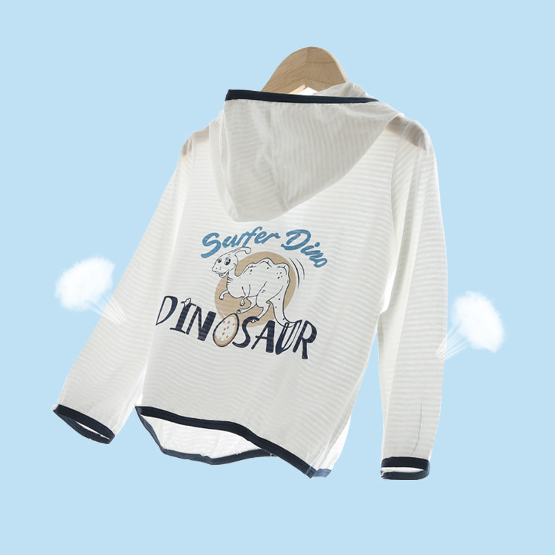 儿童防晒衣防紫外线夏季宝宝皮肤衣外套男童女童空调服超薄透气棉