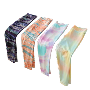 高弹力儿童瑜伽裤女童宝宝春秋长裤速干运动鲨鱼裤女孩打底裤防晒