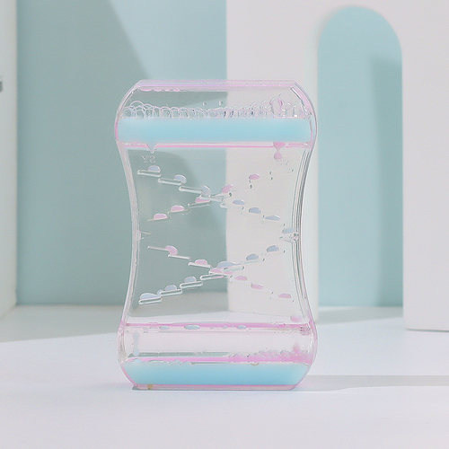 创意油滴水滴液体沙漏多色油漏