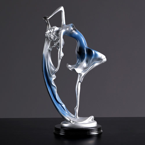 北欧舞女创意摆件家居装饰品现代简约客厅酒柜电视柜艺术小工艺品