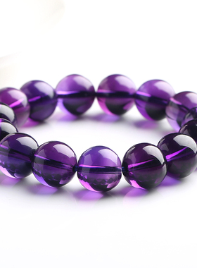 追梦阁紫水晶单圈手串一物一图