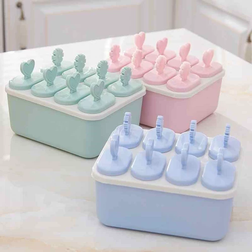 Ледяная коробка изготовление мороженого для мороженого домашний артефакт Симпатичный шаблон снежной полосы