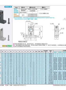 型导向S轴座SHA HAT 83 10 12 13 16 20 25 0 35 40KSU 5支0 60