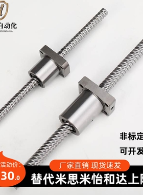 怡合达替代滚珠丝杆LCV07 LC5V47 LC49 LV02-2V5-0-10FKD-25丝杠C