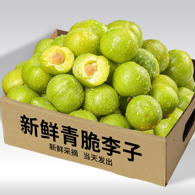 正宗四川青脆李子新鲜水果蜂清脆糖脱骨李蜂蜜果园产地直发