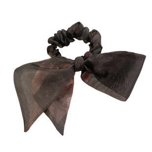 韩国东大门代购气质甜美欧根纱超大蝴蝶结发圈超仙梦幻丸子头发绳