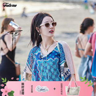 圆框墨镜复太阳镜 Fakeme Lowry2022 迪丽热巴同款 商家自播