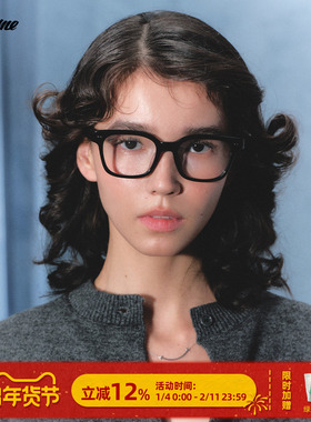 Fakeme质感板材眼镜框方框素颜镜男女近视镜慵懒感光学镜架 Gavi