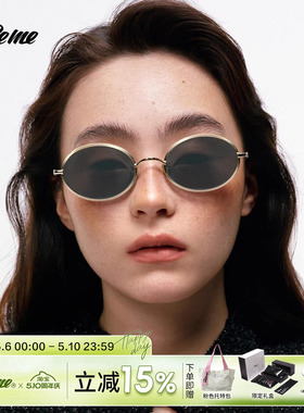 Fakeme太阳镜金属墨镜compass
