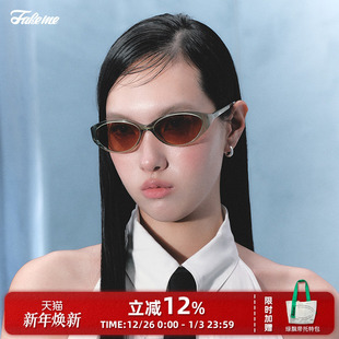 质感板材复古墨镜防紫外线太阳镜女 Fakeme pony 商家自播