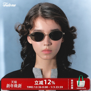 backbone 椭圆墨镜太阳镜ins白月光 Fakeme 宋佳同款