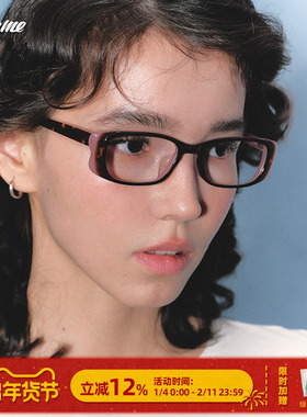 Fakeme 时尚个性轻奢高质感蝶形方框近视光学镜可配度数女 Liang