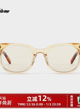 Fakeme 海报同款厚边板材方框墨镜太阳镜女美式ins慵懒风 Eldon