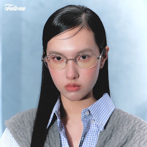 Fakeme时尚复古书呆子素颜镜
