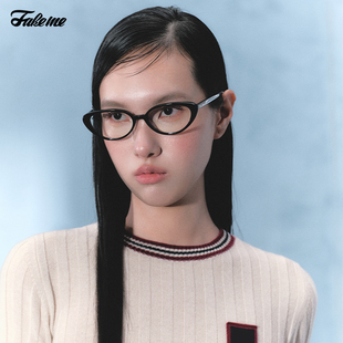 ins风小野猫tenney Fakeme板材猫眼近视光学镜女美式 商家自播