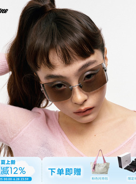 Fakeme【艾玛镜】26新款β钛墨镜女防晒防紫外线高级感太阳镜alma