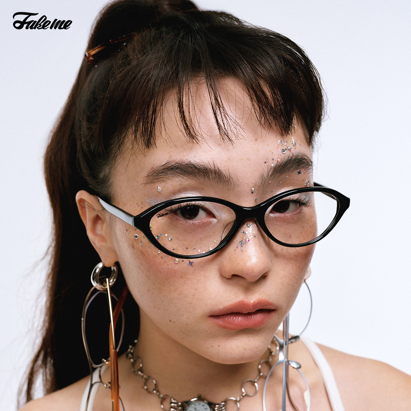 【】Fakeme 板材猫眼框mesa/金属椭圆框 core