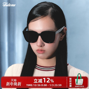 Fakeme Alex 质感板材方框防紫外线轻奢墨镜太阳镜度假风法式