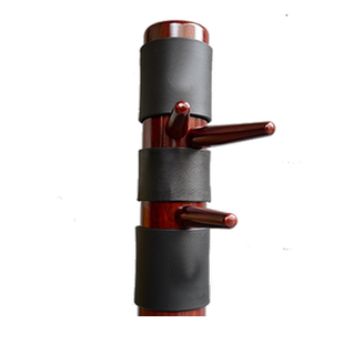 严咏春牌寸劲靶 木人桩护套 咏春拳寸拳垫 升级加厚型圆木护套