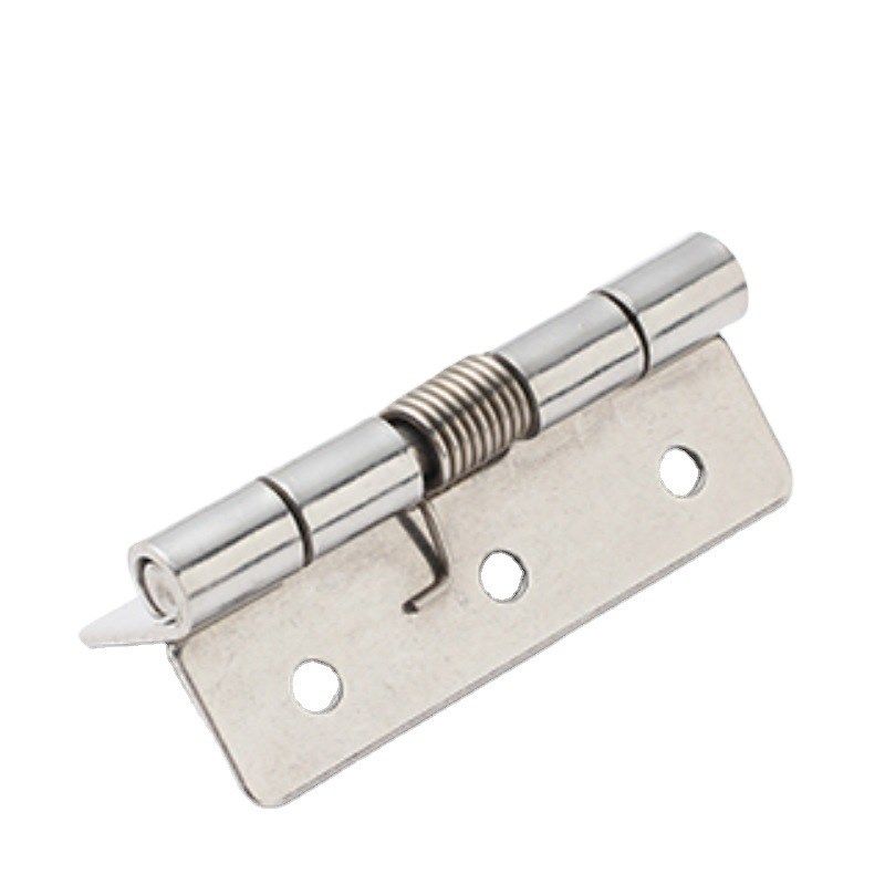 2.5寸304不锈钢反弹簧合页铰链实验柜化妆盒带弹簧合页折页,基础建材,铰链,淘宝优惠券,粉丝福利购,淘宝优惠卷