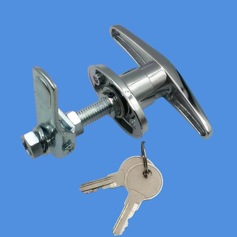 配电柜门锁 MS309T型把手锁开关柜锁 机箱档案柜门锁铁皮柜门锁,基础建材,机械门锁,淘宝优惠券,粉丝福利购,淘宝优惠卷