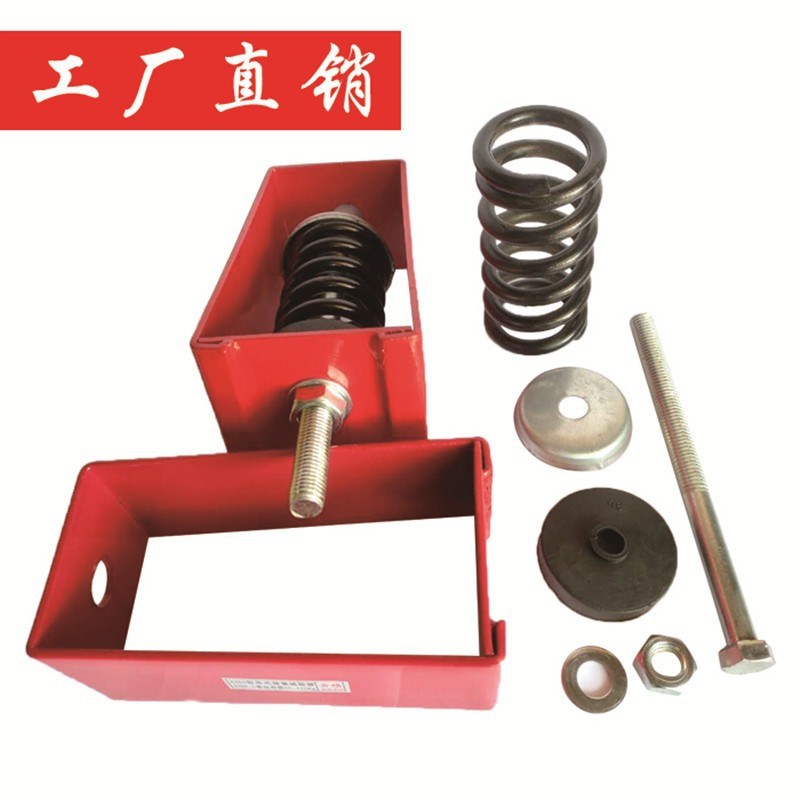 阻尼弹簧减震器风机盘管中央空调吊式减震器减震吊钩图片