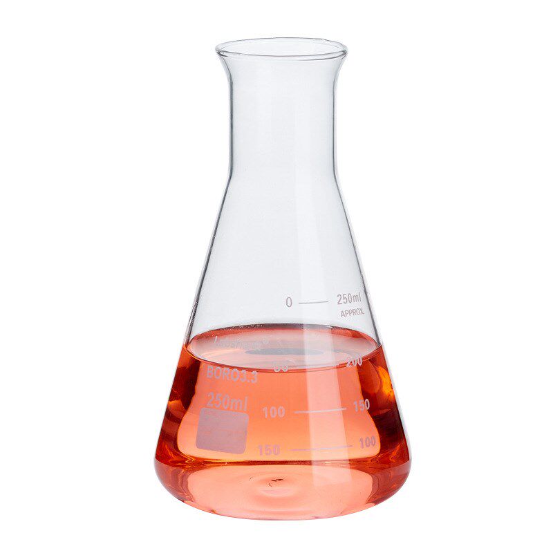 玻璃锥形瓶三角烧瓶高硼硅实验玻璃瓶50 100 1U50 250ml