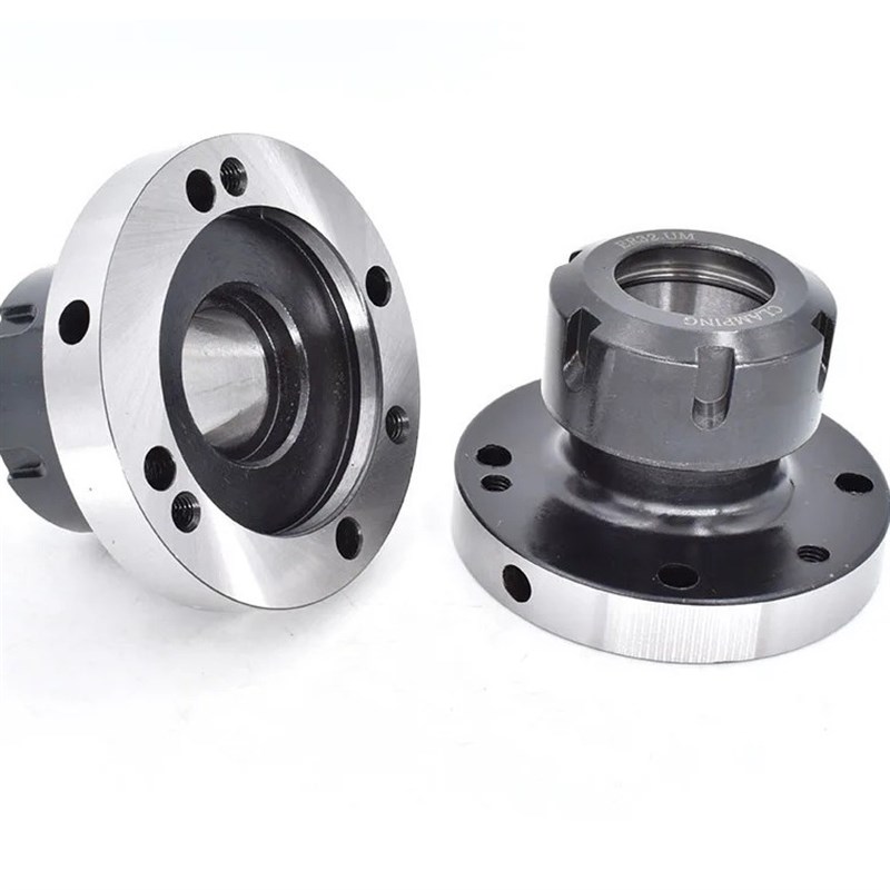 高精夹头座ER50筒夹n直径100mm七孔夹头 ER50-D100直孔可代替卡盘