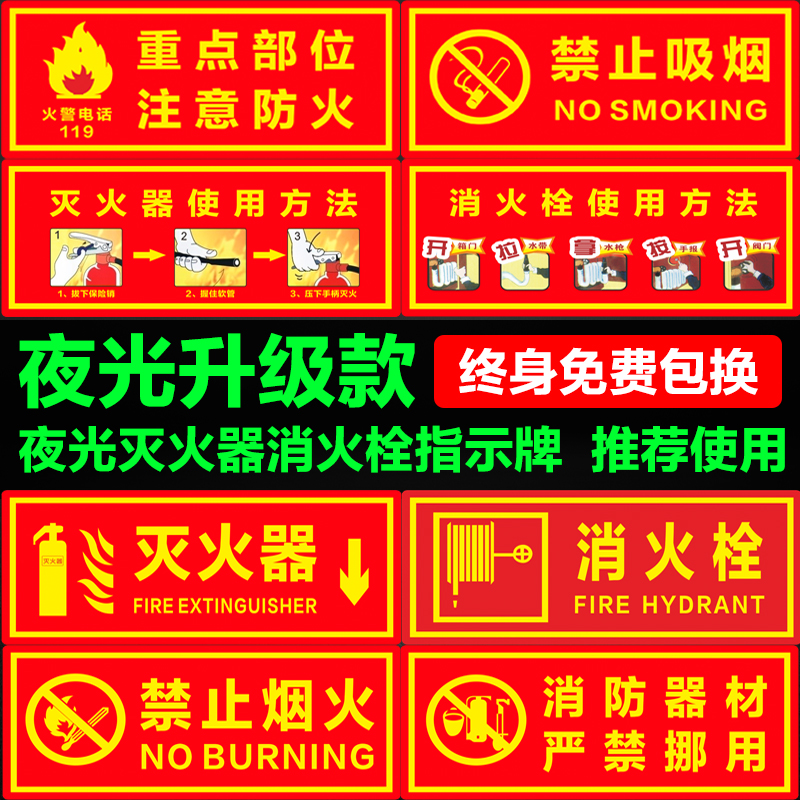 说明挪动重点部位注意防火标识