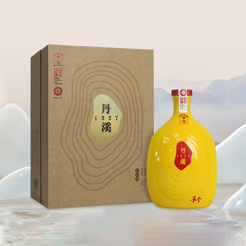 丹溪1327系列15年五星黄15度半干型高端养生红曲黄酒商务宴请礼盒