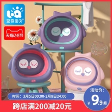 初生婴儿洗脸盆3个装可折叠新生儿宝宝洗屁股小盆子儿童用品家用2