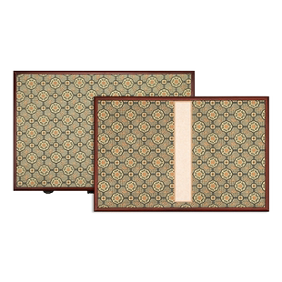 横式盒装宣纸册页本12折24页书法国画国展生宣素白国画山水册页仿古面空白毛笔作品专用纸折页创作半生熟精装